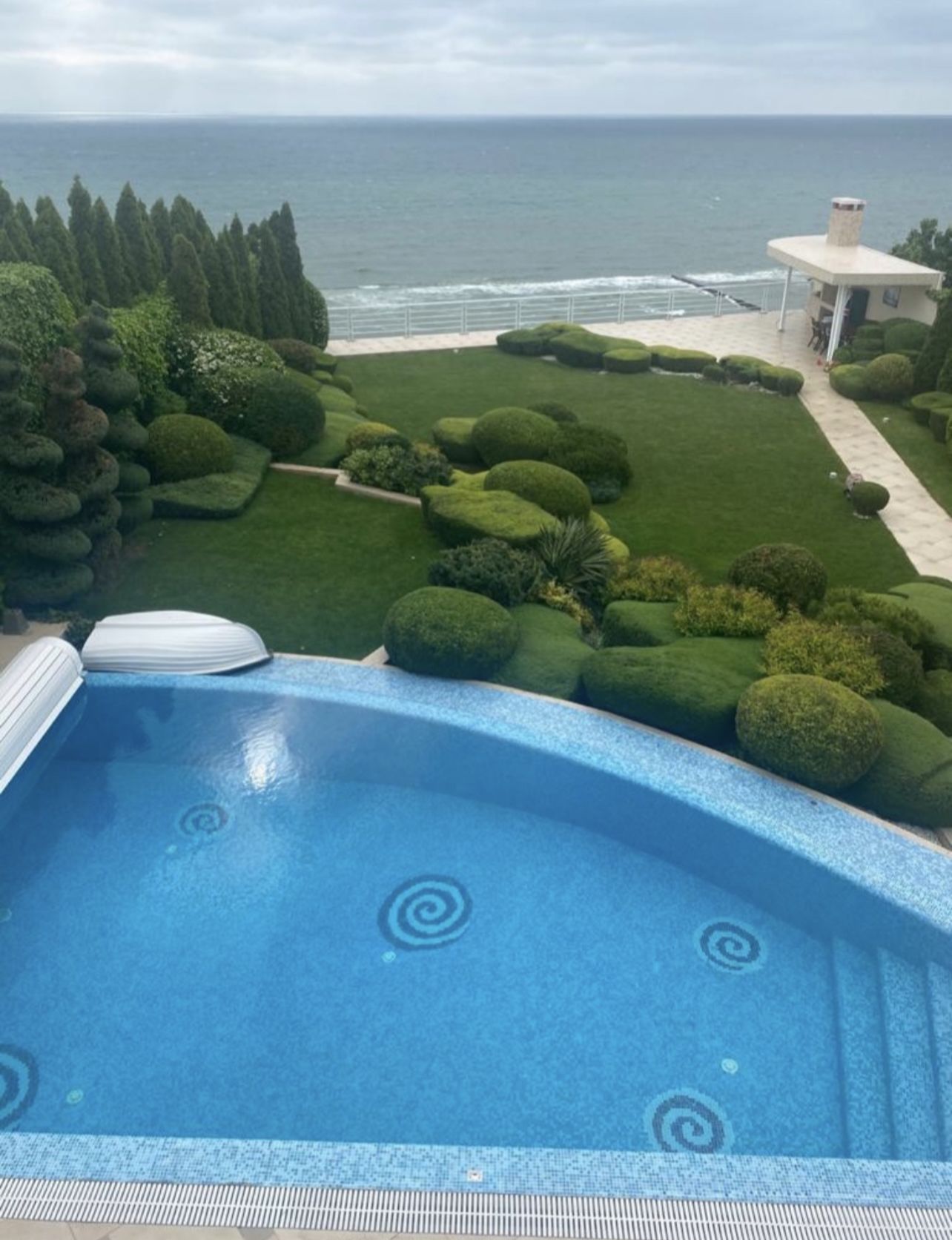 Аренда дома с бассейном с видом на море ID 52206 (Фото 1)