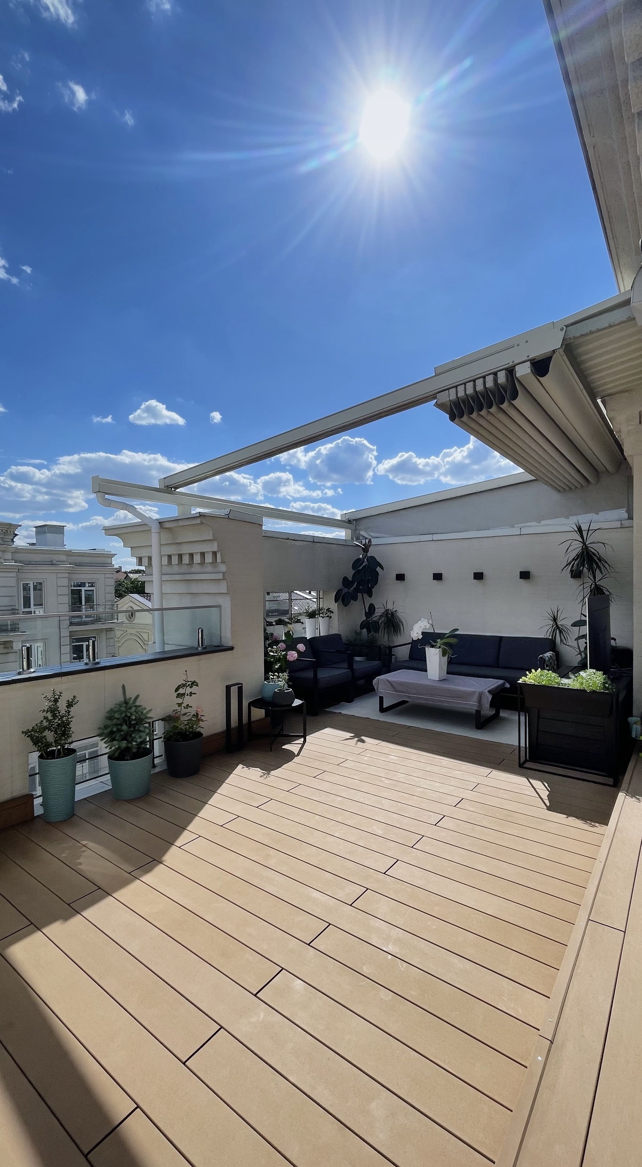Аренда трехкомнатной квартиры с террасой на 10-ой ст. Большого Фонтана ID 54387 (Фото 1)